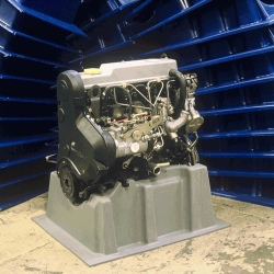 4 - Engine transport skid grey