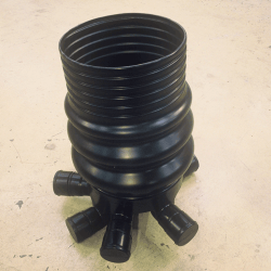 12 - Manhole drain sump junction