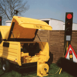 31 - Traffic control trailer unit