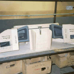 37 - Trimming of mouldings by hand held router using marine ply guide jigs