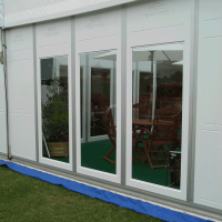 Marquee panels glazed & unglazed twin wall construction insulated